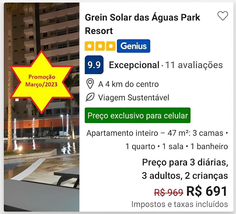Grein Solar Das Aguas Park Resort Olímpia Dış mekan fotoğraf